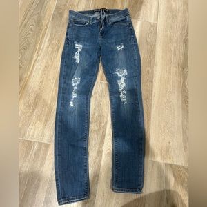 Express size 4R mid-rise legging jeans